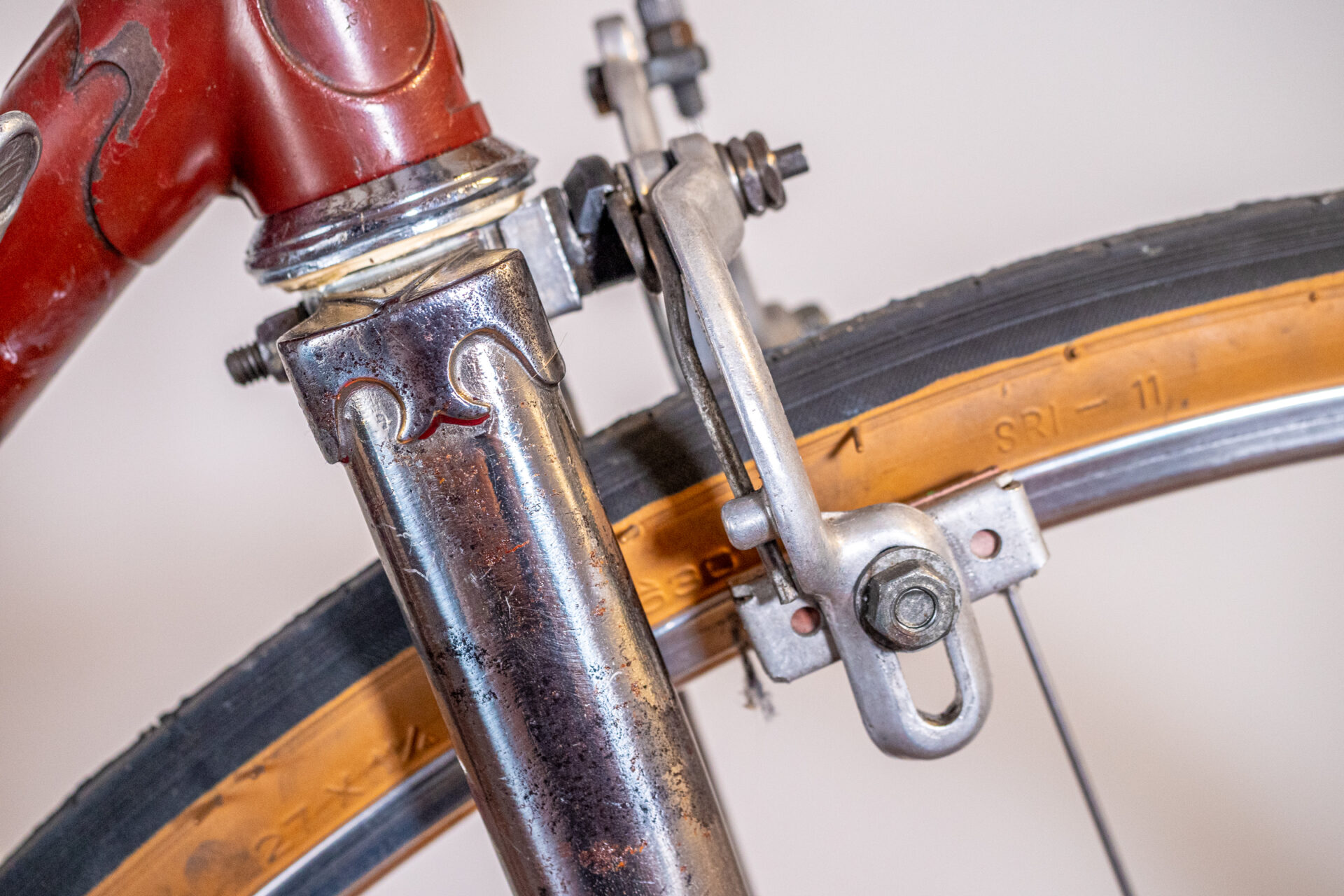Vintage bicycle Crown Cap-Hercules-En acier chromé 